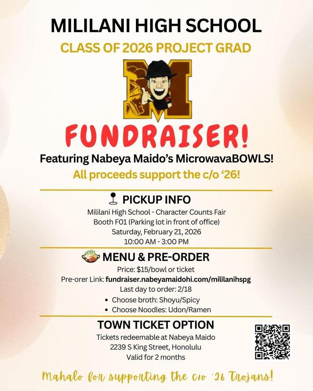 fundraiser flyer