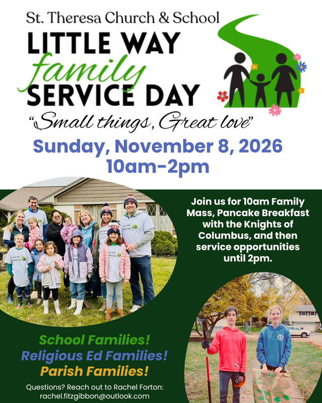 LITTLE WAY Family Service Day, November 8, 2026 Featured Photo