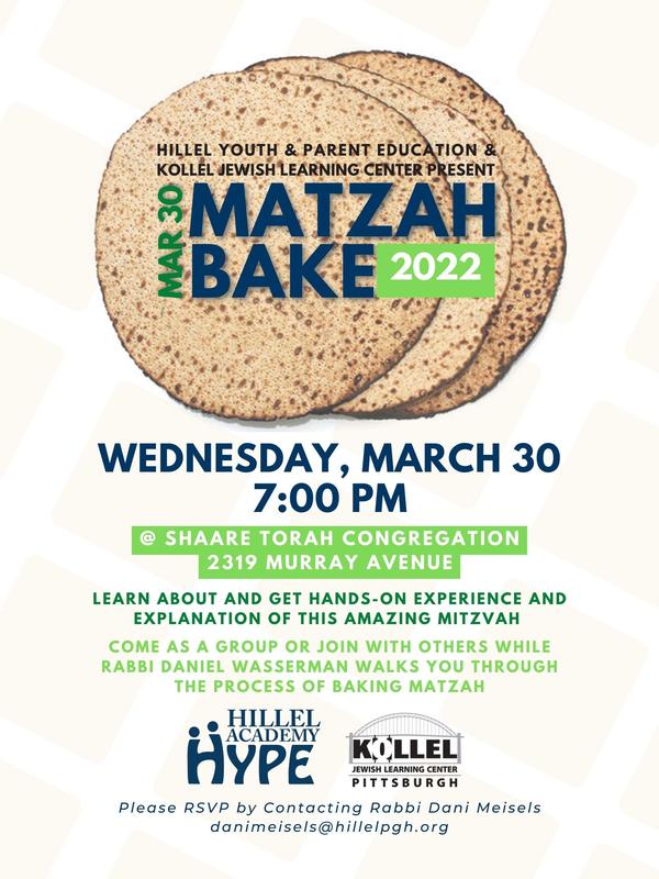 Matzah Bake 2022 Featured Photo