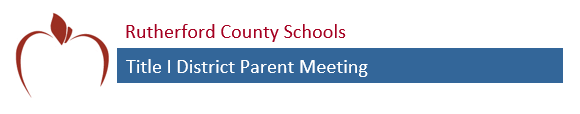 Title 1 District Parent Meeting Thumbnail Image
