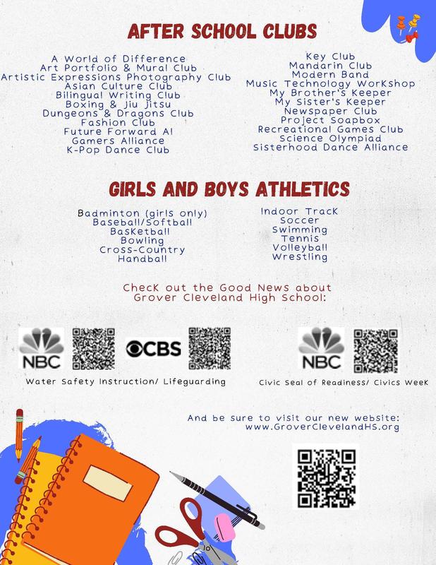 Second Page for Open Night Flyer
