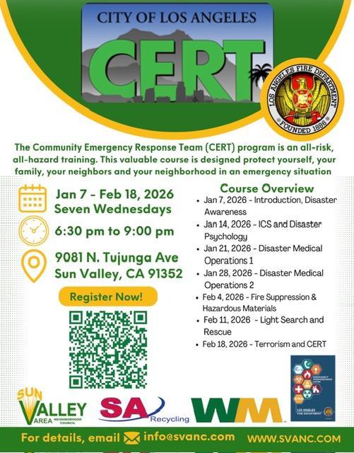 CERT poster