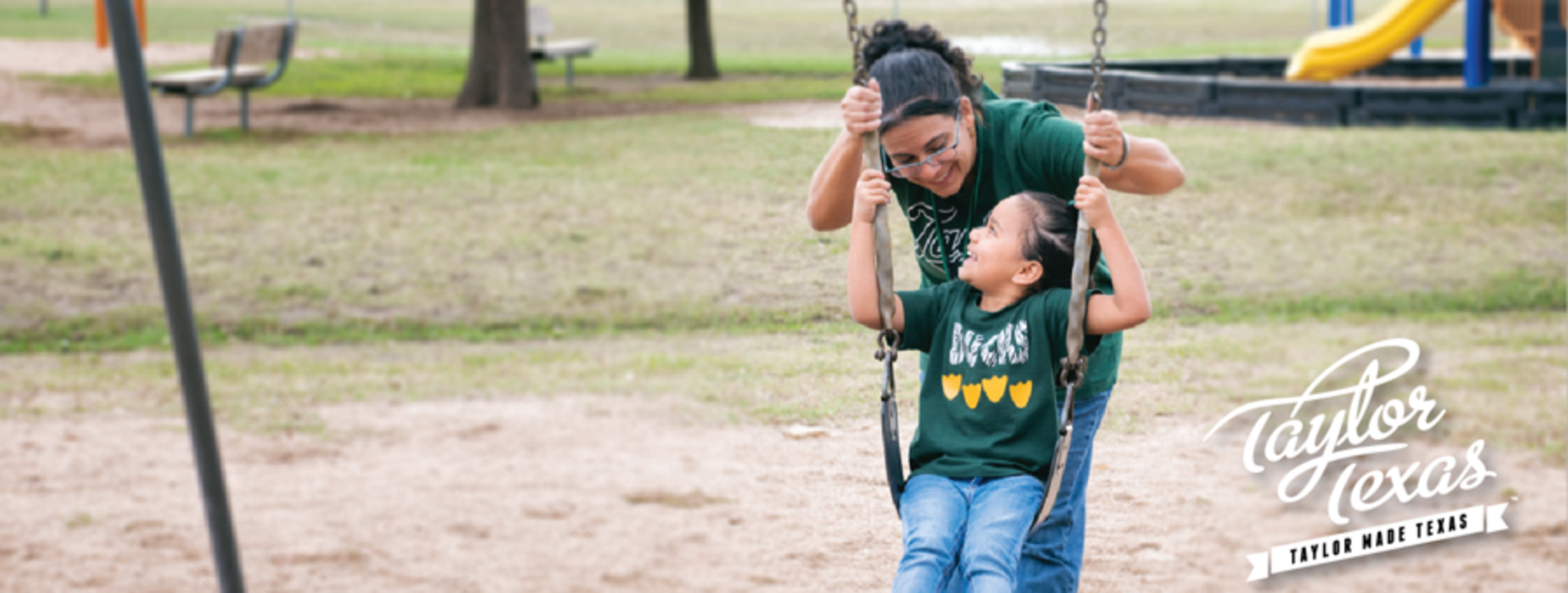 kid on a swing