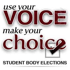 It is time for our Student Body Elections! Thumbnail Image