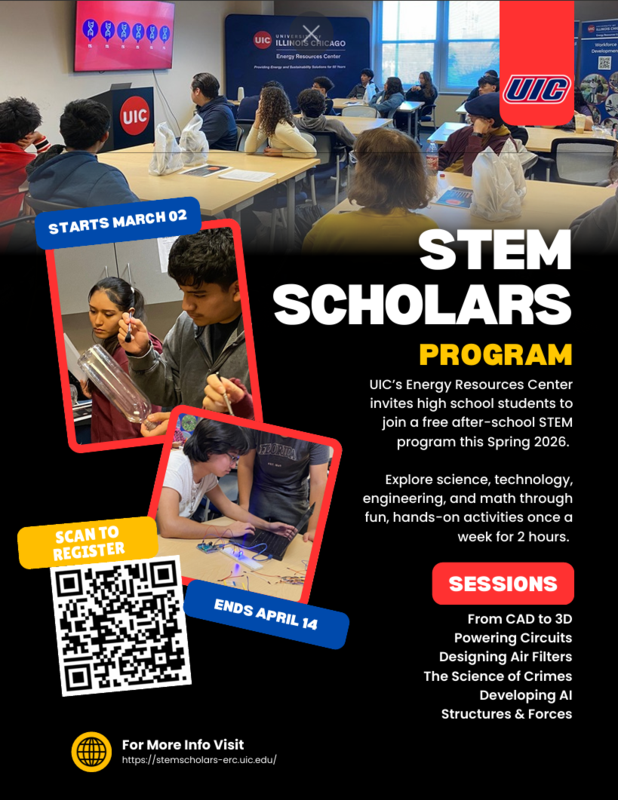 Free UIC STEM Program for High School Students Featured Photo