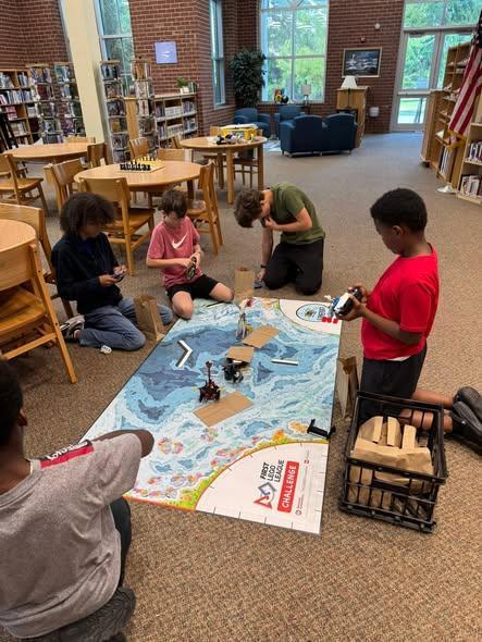 Last week, some of our students participated in the Spark Force STEAM camp.