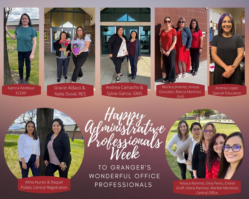 Administrative Professionals Week Granger School District
