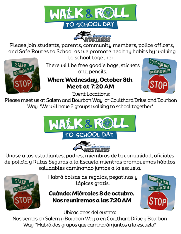 Walk & Roll to School Day!
