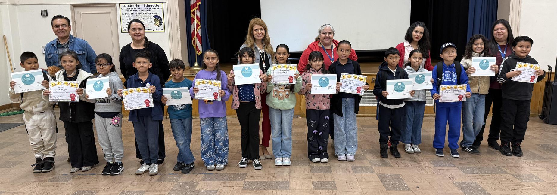 September's Students of the Month!