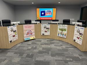 LISD Board of Trustees Board Appreciation Posters and Name Plates
