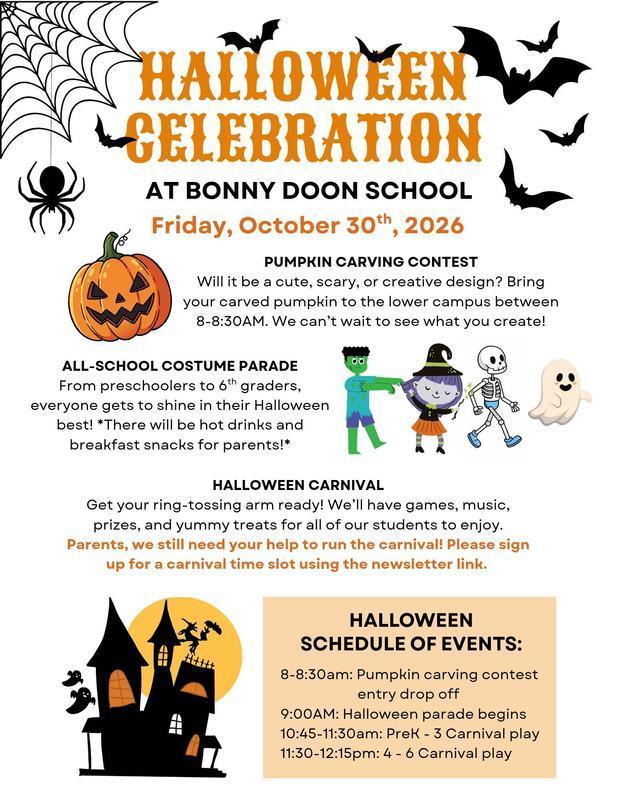 Volunteers Needed for the Halloween Celebration