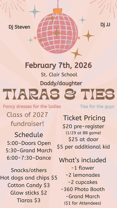 Daddy Daughter Dance Flyer