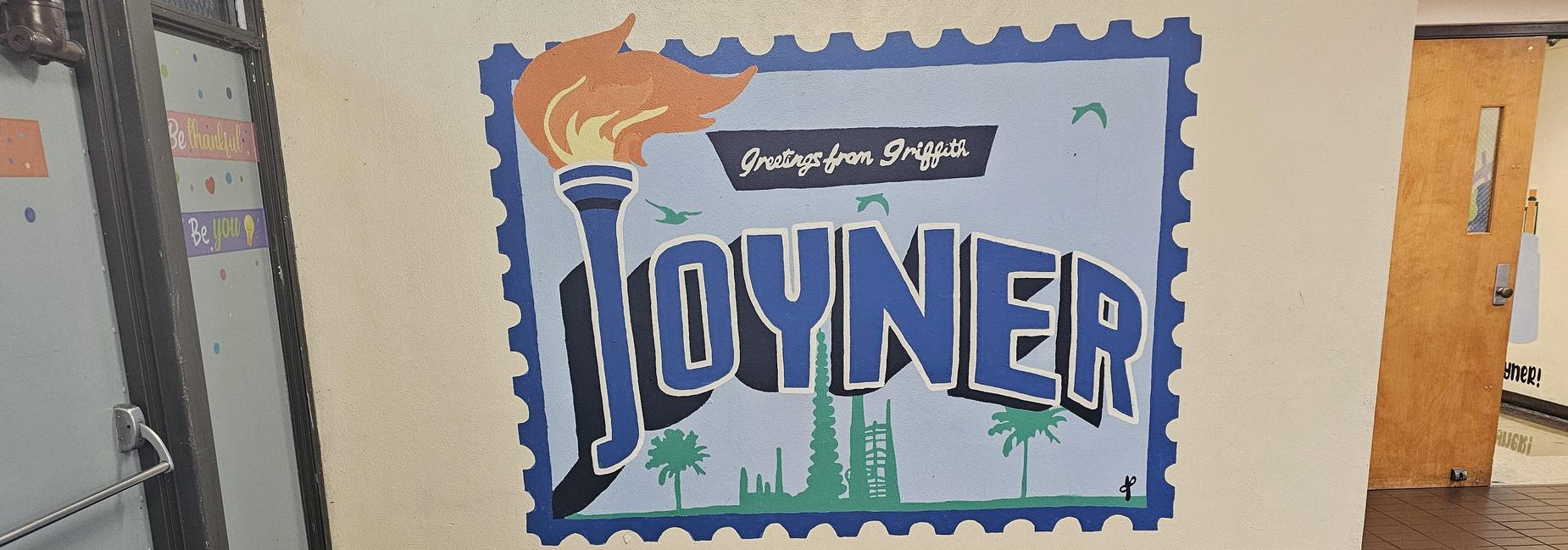 Greetings from Joyner!