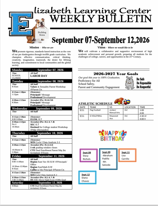Bulletin