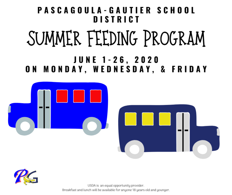 PGSD Summer Feeding Schedule