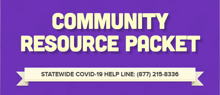 COVID-19 Community Resource Packet Featured Photo