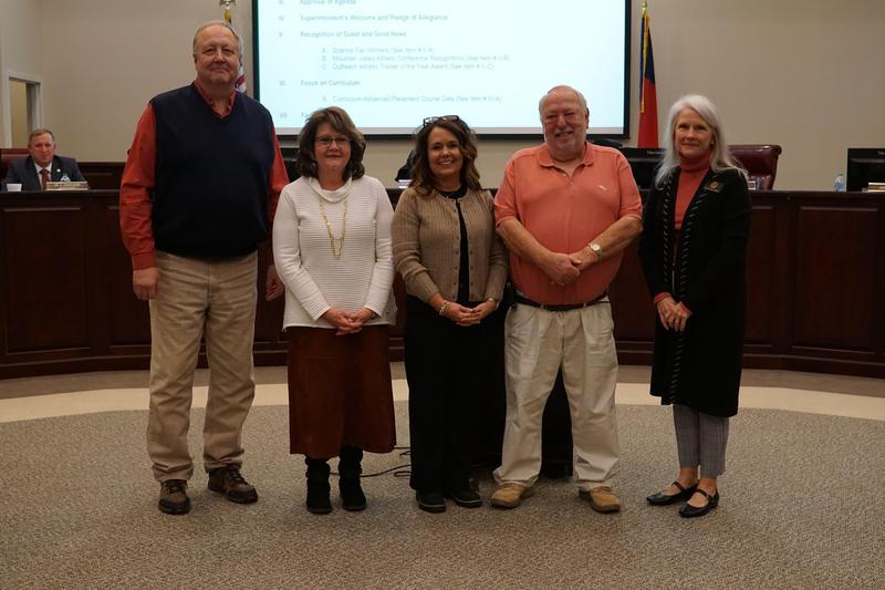 Members of the Wilkes County School Board