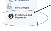 Payments and Purchases