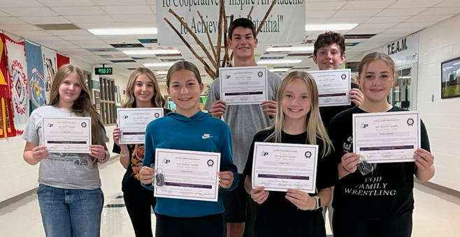GMMS Hey Buddy Award Recipients