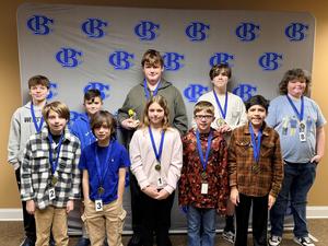 District Spelling Bee Grade Winners