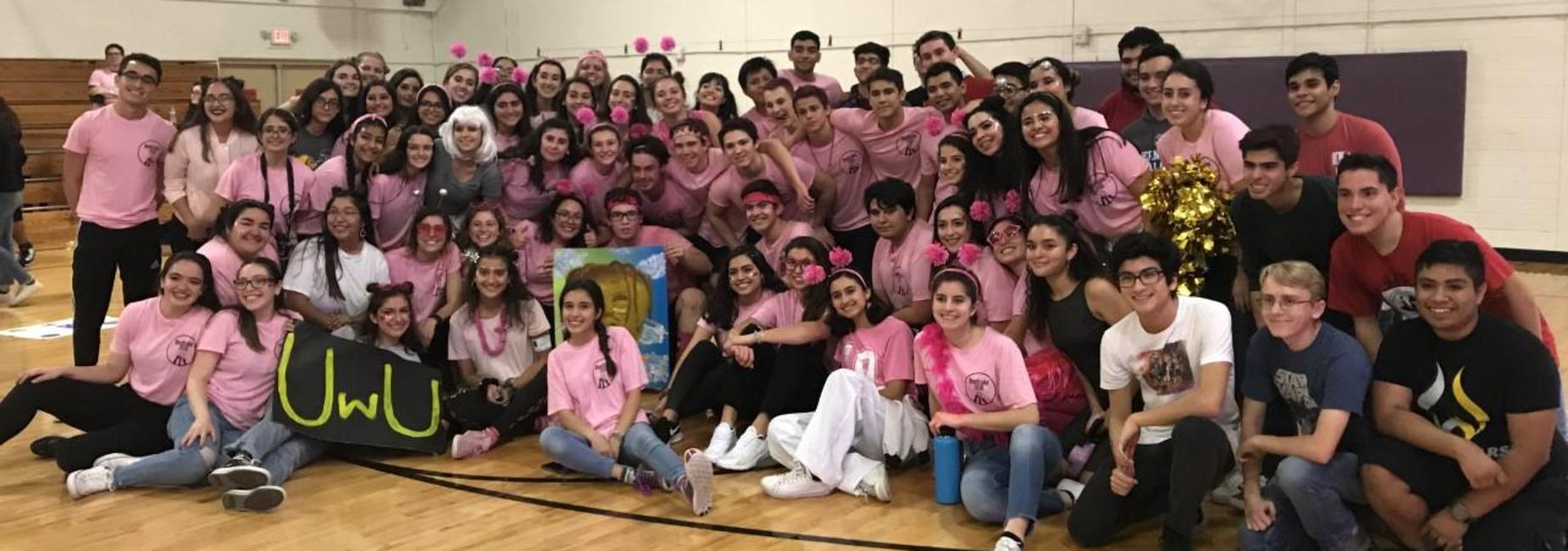 Lamar students at Beefcake