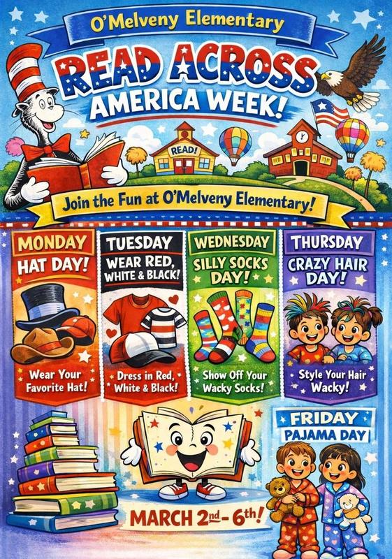 Read Across America Flyer 2026 English