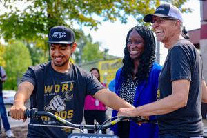 LaVergne High welding students chosen to convert Harley Davidson dirt track motorcycle