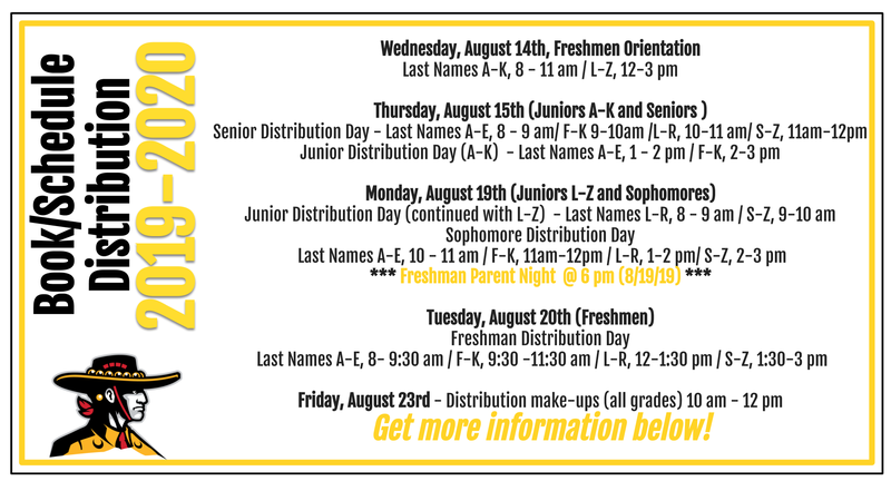 Fall Distribution and Orientation information for 2019-2020 school year Featured Photo