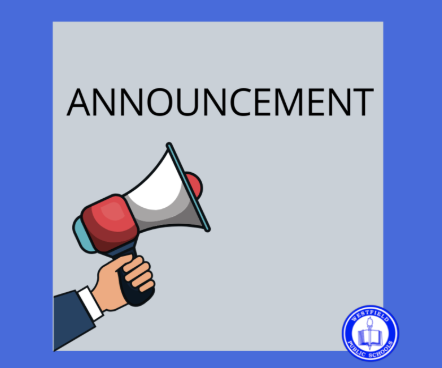 Photo of Announcement graphic