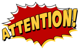 Featured image of a yellow and red "ATTENTION!" graphic