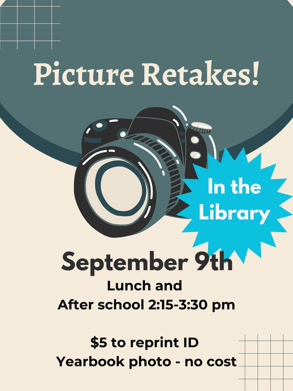 ID AND PICTURE RETAKES, TUESDAY, SEPTEMBER 9th