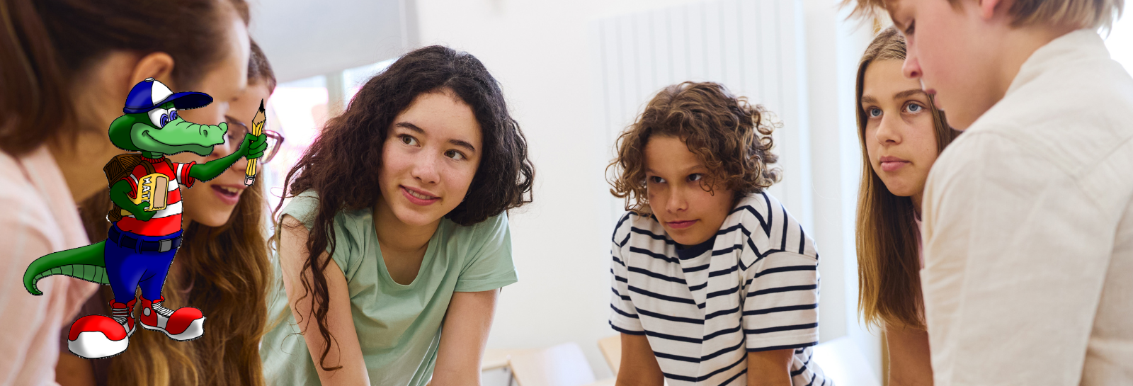 Allison Homepage web banner - image for web, students in a classroom setting