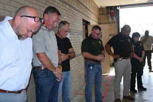 Sheriff Bryant “Wally” Jones Welcomes First Baptist Church Summit for Baptismal Ceremony at the Pike County Detention Center