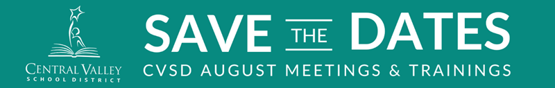August Save the Dates