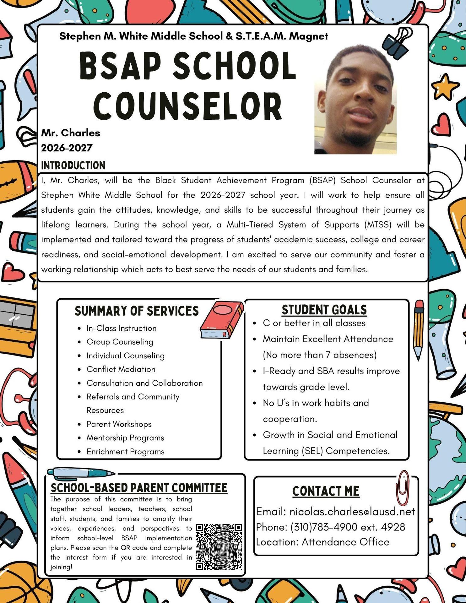 BSAP School Counselor Intro