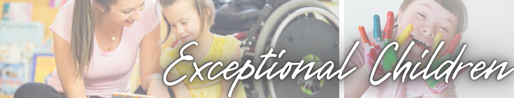 Welcome to Exceptional Children