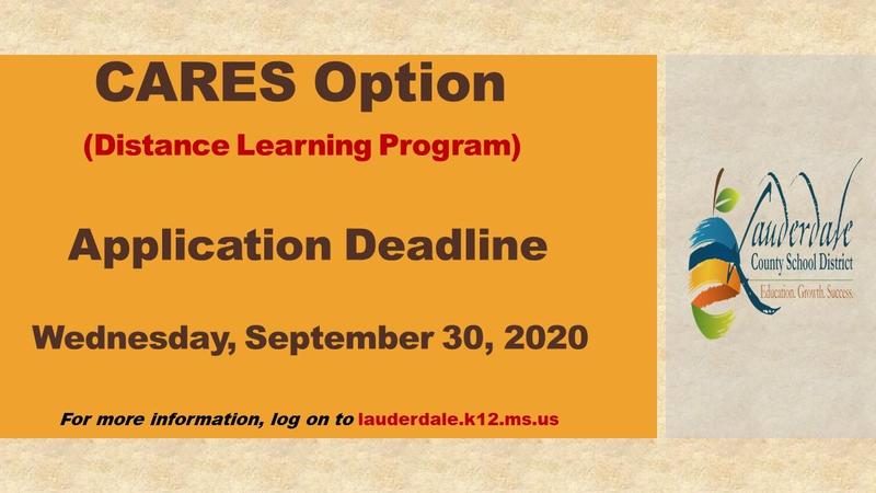 CARES Option Deadline Graphic