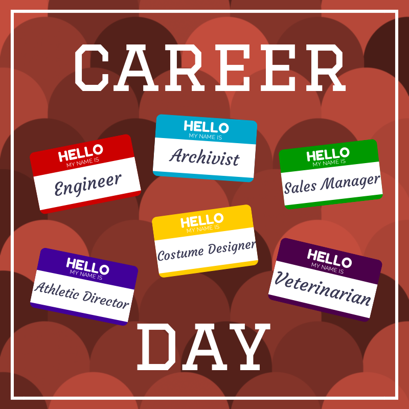 Career Day Sign
