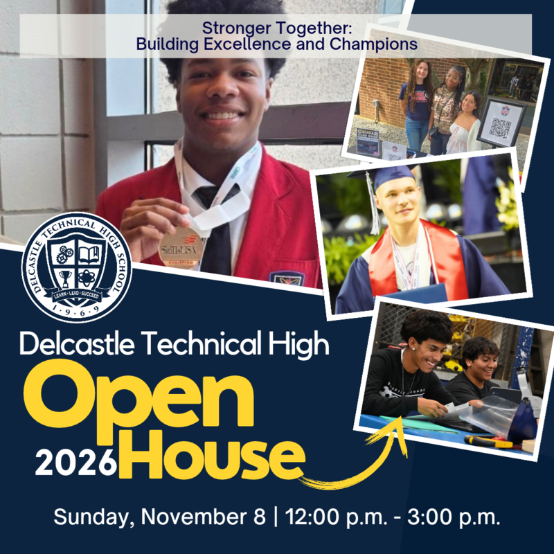 Delcastle Open House on Sunday, November 8, 12-3pm