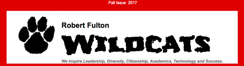 Robert Fulton's Wildcats Newspaper-Read the 4th Issue here! Featured Photo