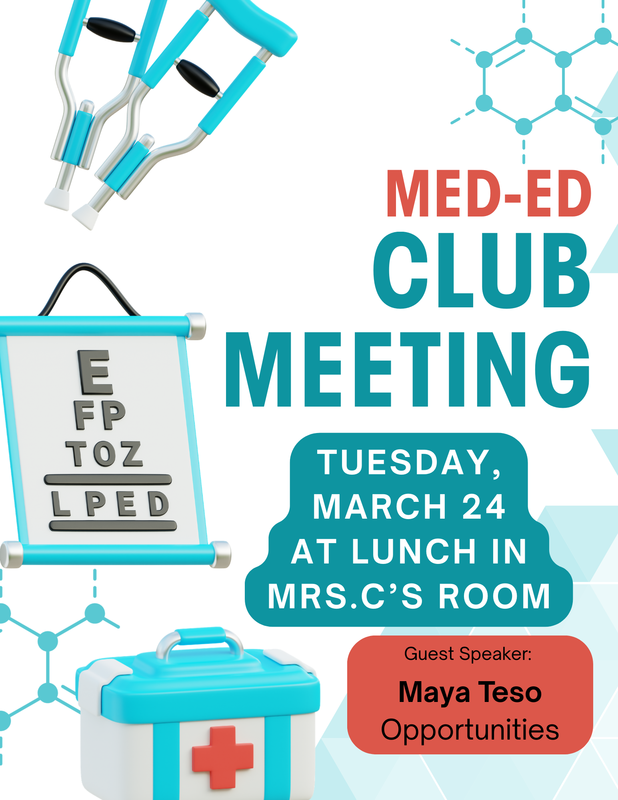 MED-ED CLUB 3/24/26