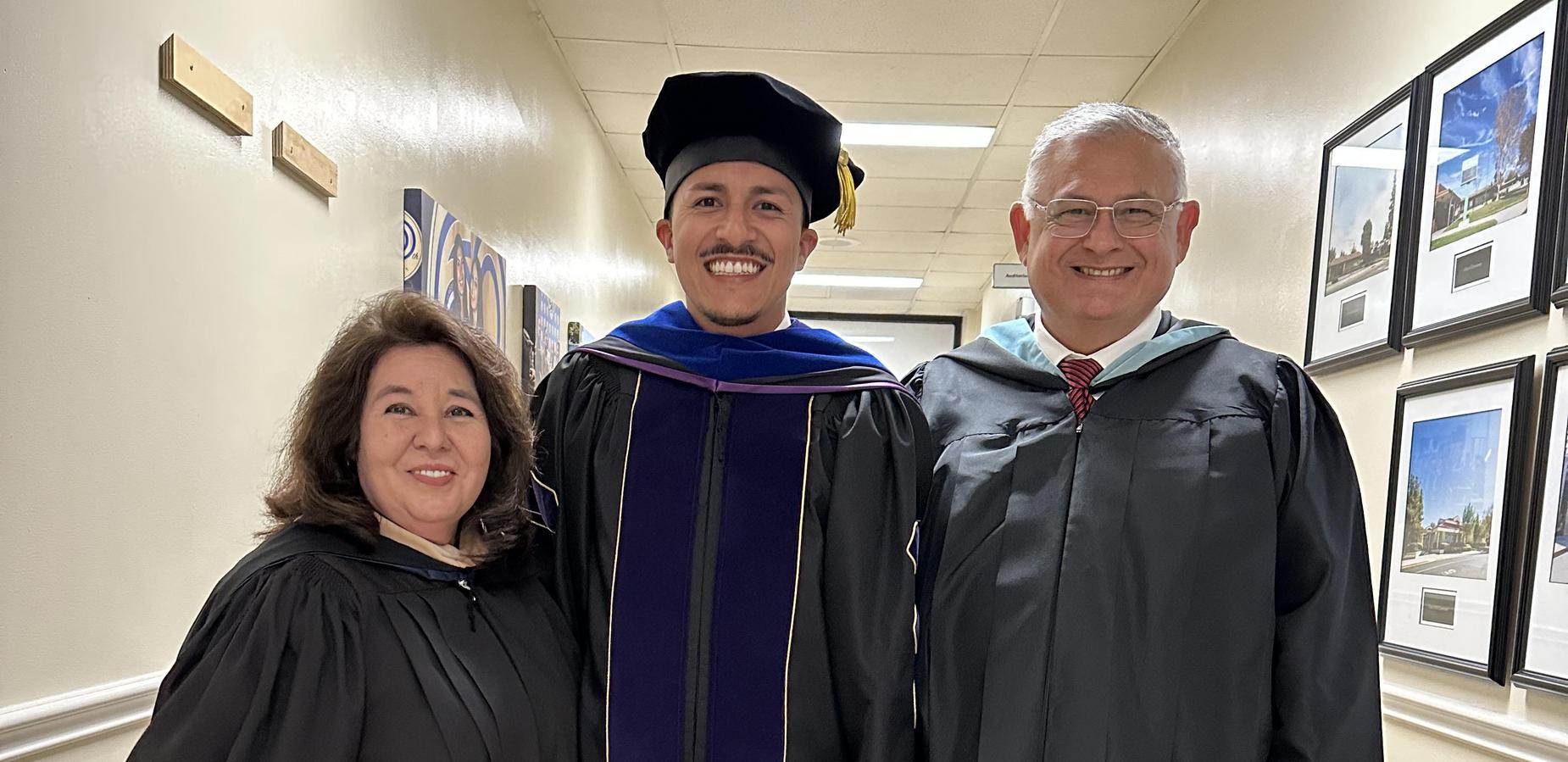 Class of 2026 Graduation Dignitaries: Chief Business Officer - Mrs. Sandra Garcia, Principal - Dr. Michael Sanchez, and Board Member - Mr. Arturo Jimenez