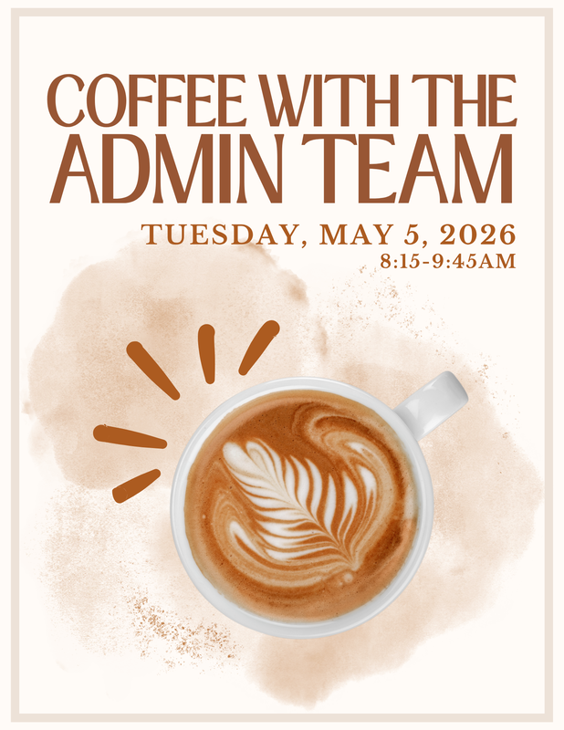 Coffee with the Admin Team! Featured Photo