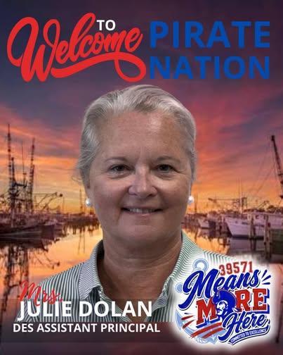 Pirate Nation - Join us in welcoming Mrs. Julie Dolan to the Pirate family!