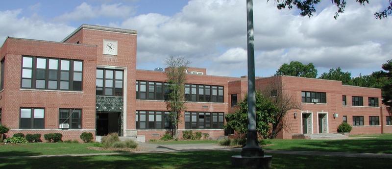 Exterior of Westfield High School