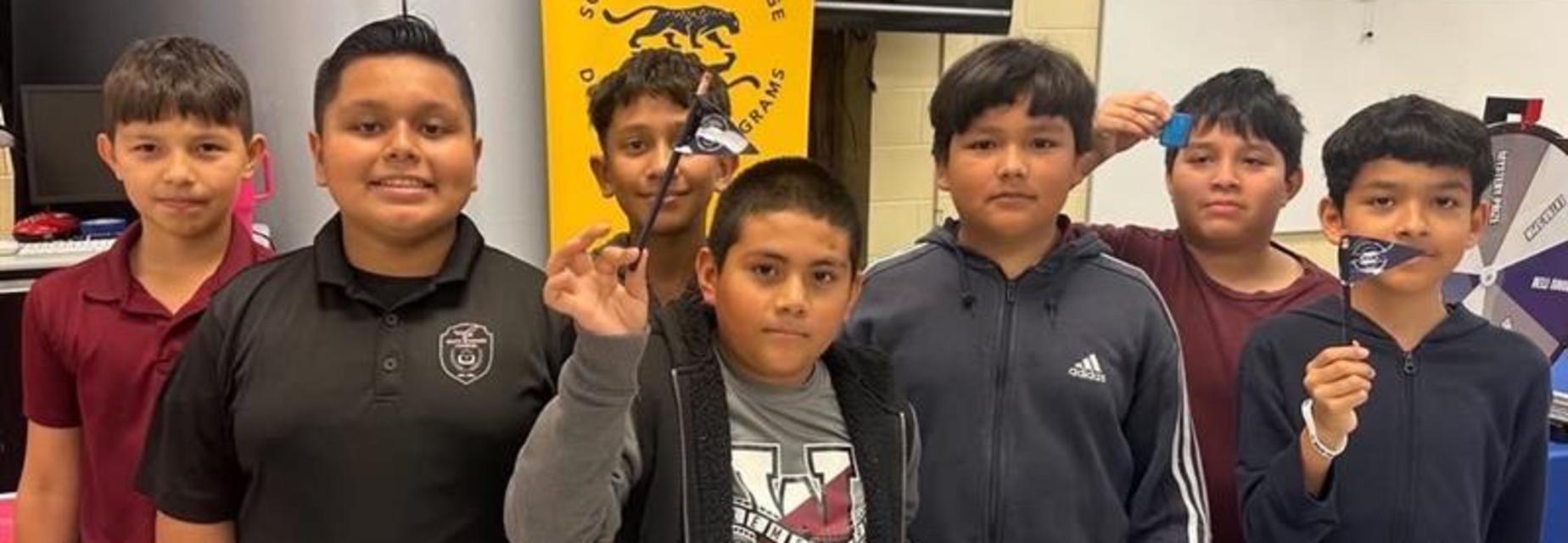 5th grade at career fair