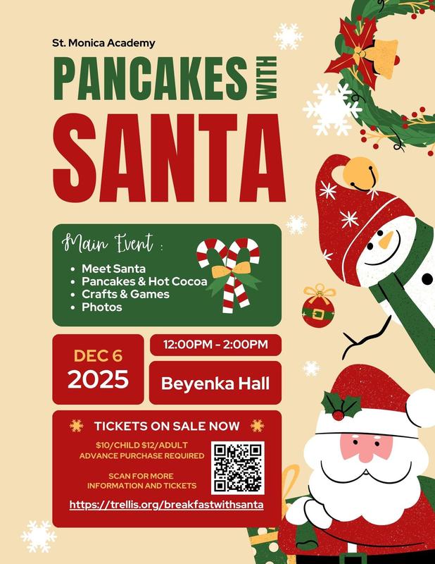 Pancakes with Santa