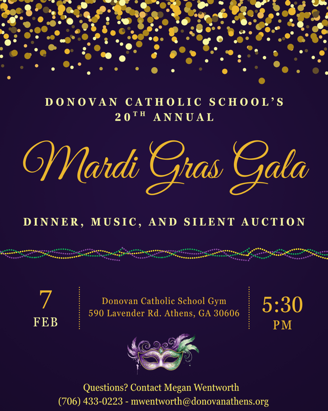 Mardi Gras Invitation