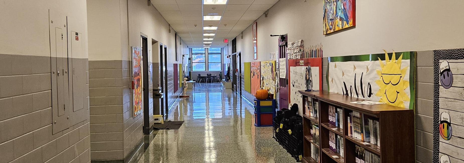An empty hallway