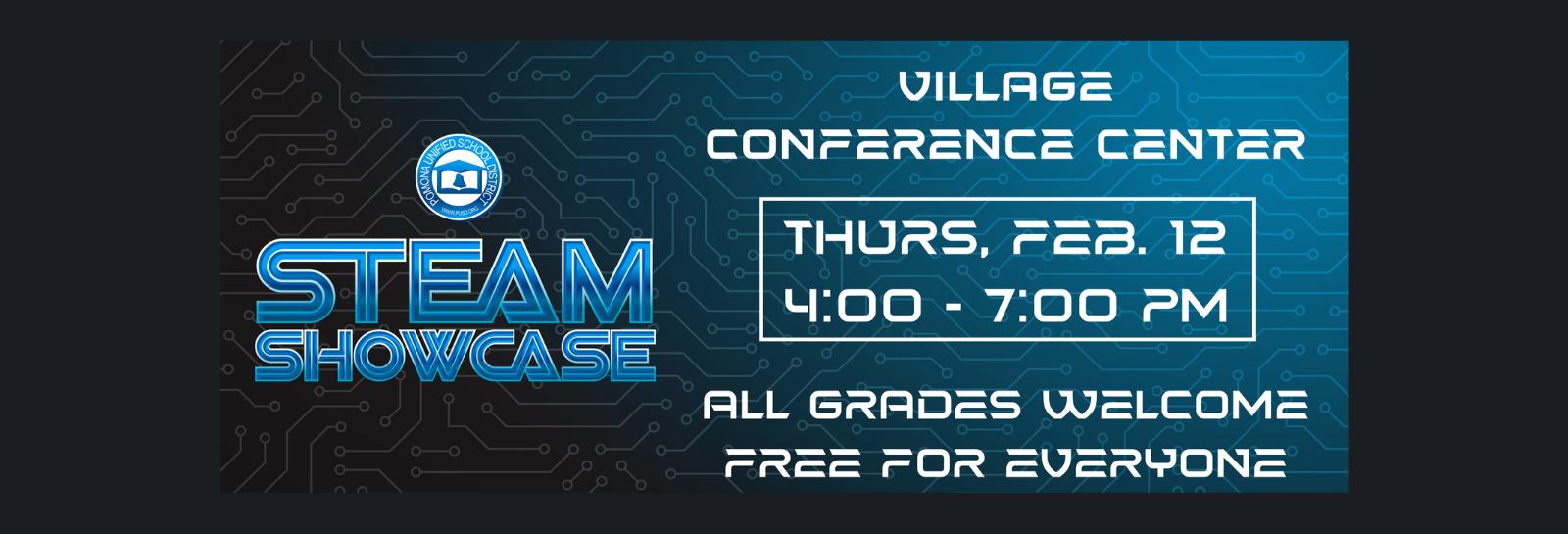 STEAM Showcase 2.21.26 at the VCC in - image for web